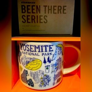 Yosemite Starbucks coffee mug. Brand new in the box.
